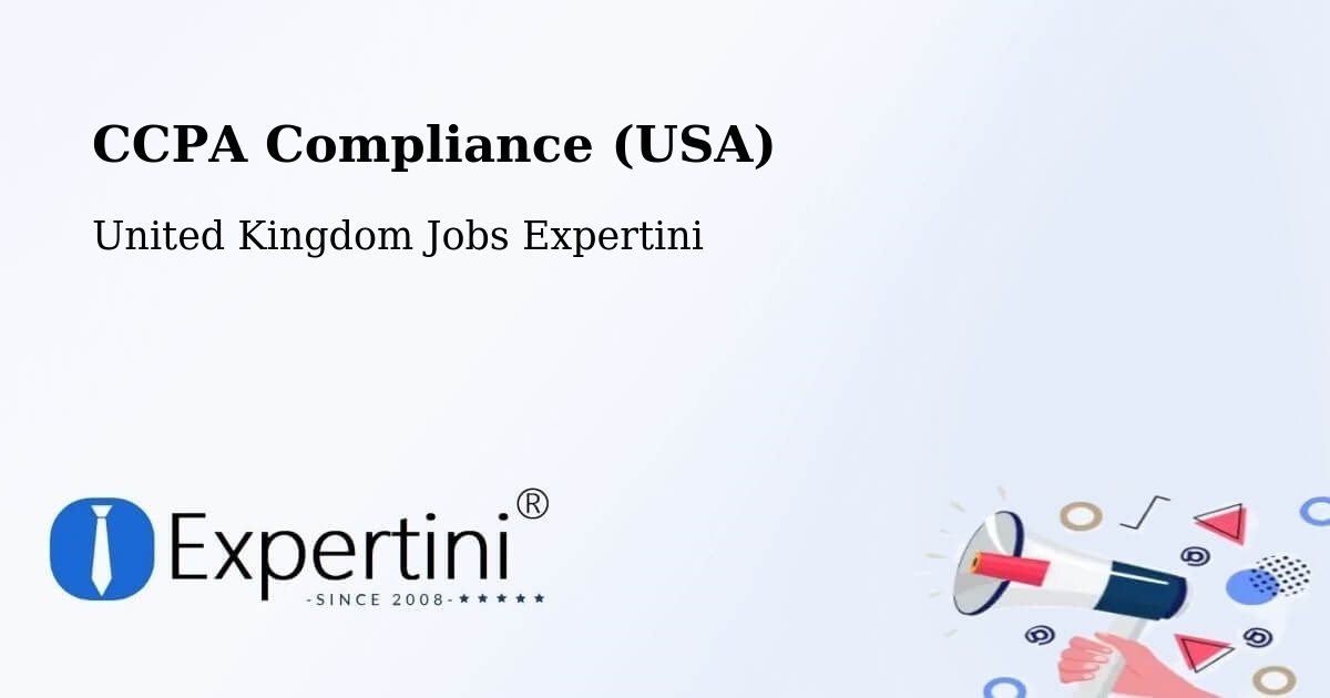 CCPA Privacy Rights & Compliance Notice – Old Basing - United Kingdom Jobs Expertini