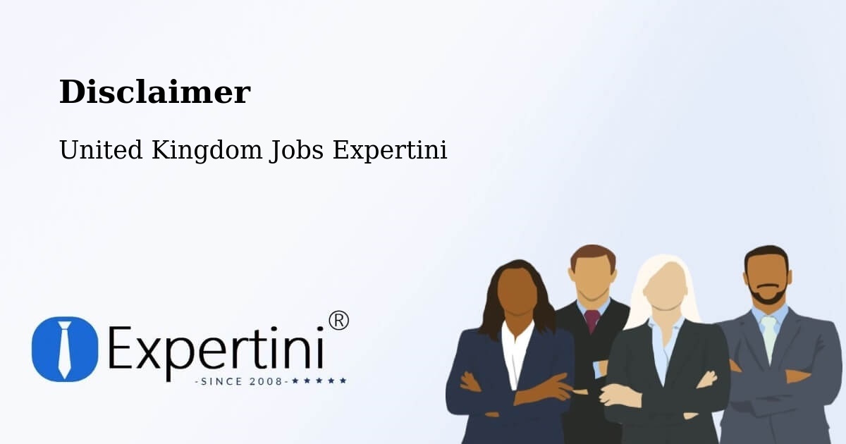 Disclaimer – Old Basing - United Kingdom Jobs Expertini
